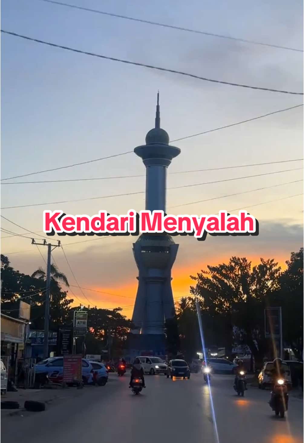 kendari menyalah.. 