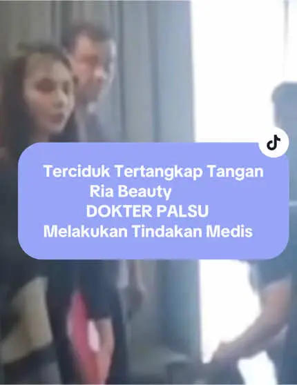 Masyarakat bingung kan selama ini kok bu ria si dokter