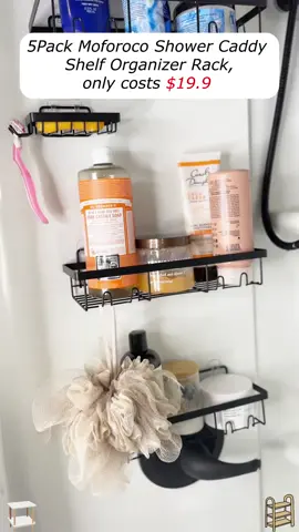Disponible on tiktokshop #morofocohome #5packmirifocoshowercaddyshelf #bathroomstorage #fypシ゚viral #tiktokshopcybermonday #tiktokshopblackfriday #foryou 