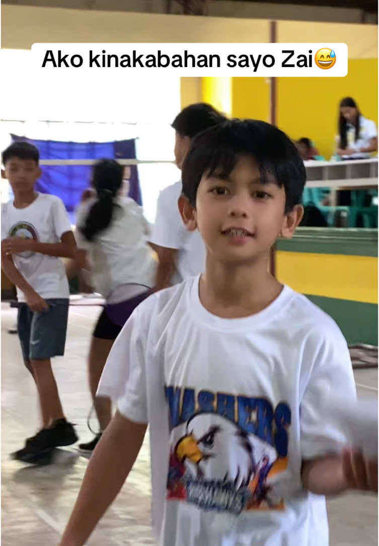 Go Zai dito lang kami ma cheer sayo🥰🤞 #badmintonplayer #badmintoncompetition #badmintonphilippines #fyp 