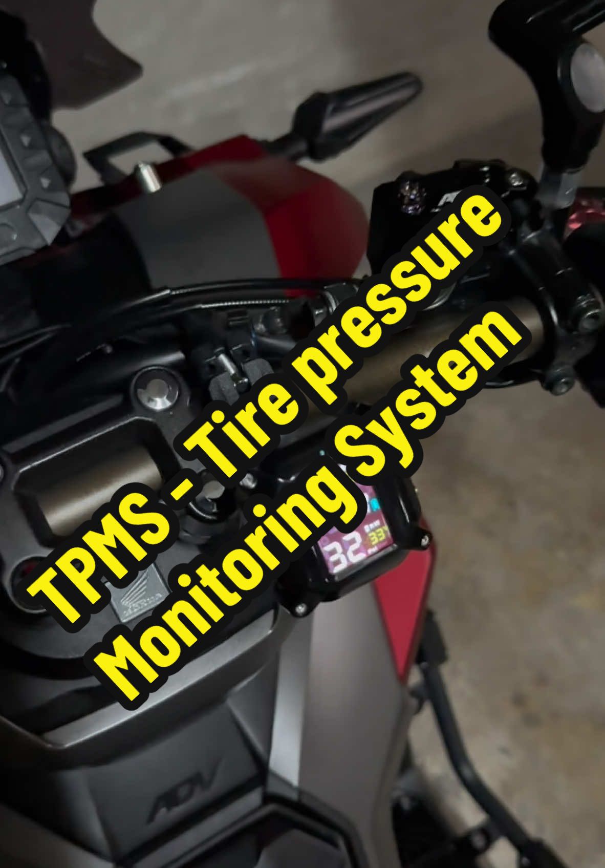 TPMS - Tire Pressure Monitoring System for your Motorcycle click the yellow Basket #motorbikes #motorcycle #fyp #fypage #fyppppppppppppppppppppppp #fypp #gojomotovlog 