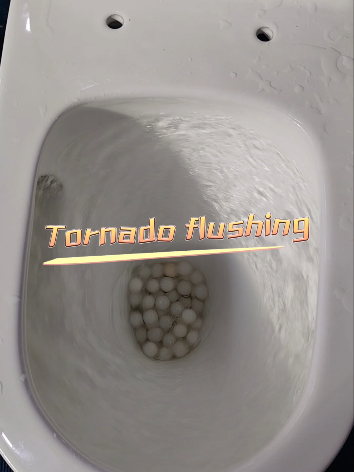 Rimless & Tornado flushing #toilet #sanitaryware #wc #onepiecetoilet #factorywork