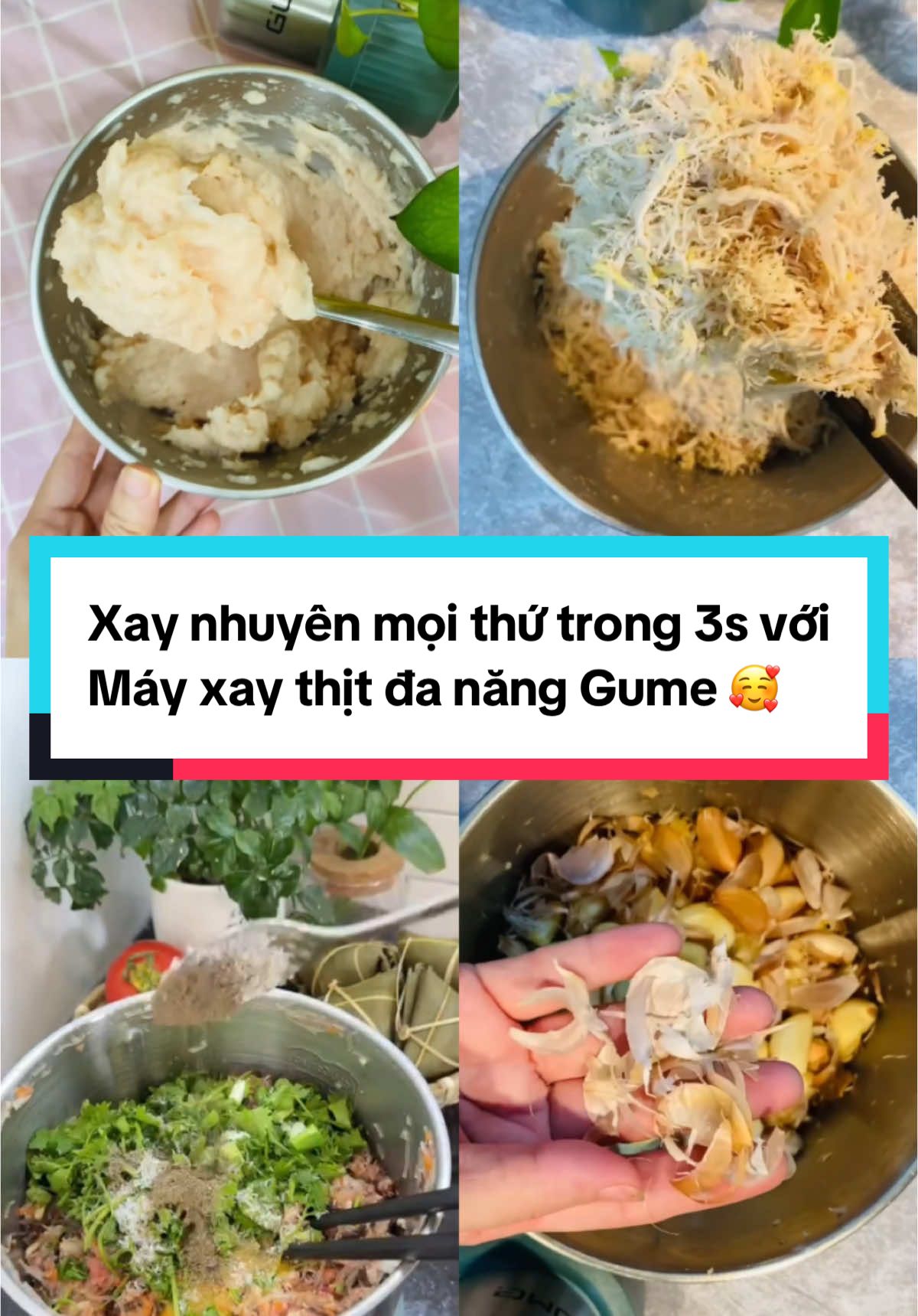 Xay Mọi Thứ Với Máy Xay Đa Năng GUME GM2252 - Xay Thịt, Gia Vị, Rau Củ Và Nhiều Hơn! #MáyXayThịt #GUMEGM2252 #MáyXayĐaNăng #XayTỏiSiêuNhanh #TiệnLợiNhàBếp #ĐánhGiáSảnPhẩm #NấuĂnDễDàng #XayGiaVị #TỏiNhuyễnMịn #ReviewMáyXay  #trending #fyp #gume 