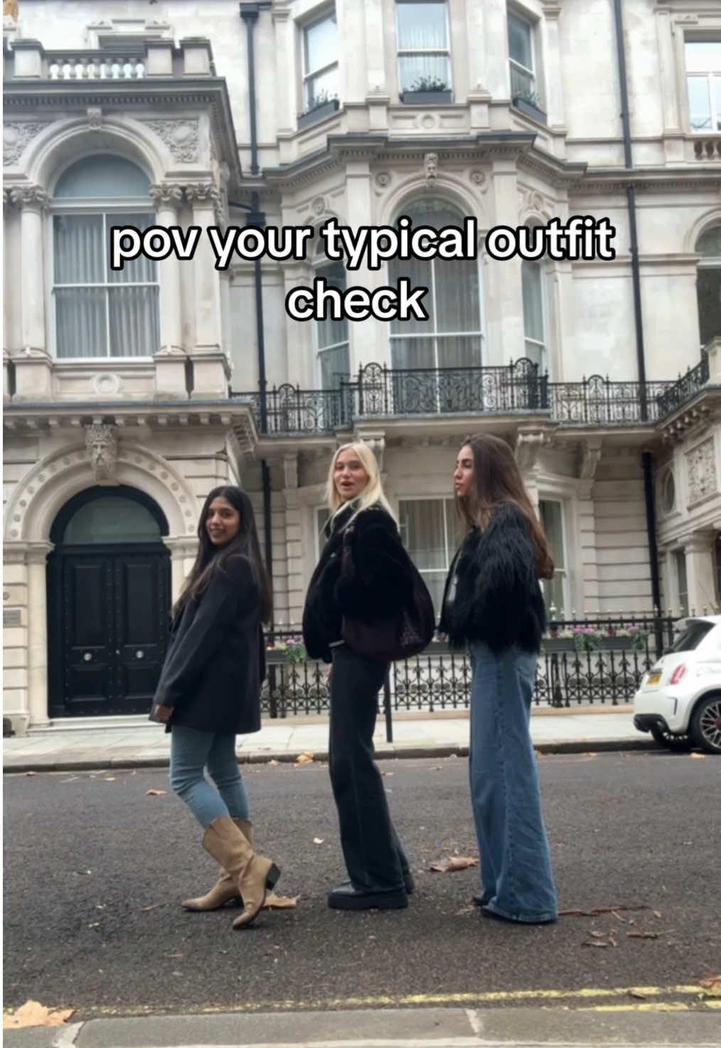 choose your fav 🥇🥈🥉 #OOTD #tenuedujour #lookdujour #bonjour #outfitoftheday #outfitcheck #outfitinspo #london #fashion #viral #bff #humour #fyp #pourtoi #trend #bigback #bsf #aesthetic #collegr #trio #bestfriend #stranger #photobomb #fyp #humor #relatable #funny #dance #trio #pourtoi #foryou #dancetrio #bff #funnyvideo #dancemoms 