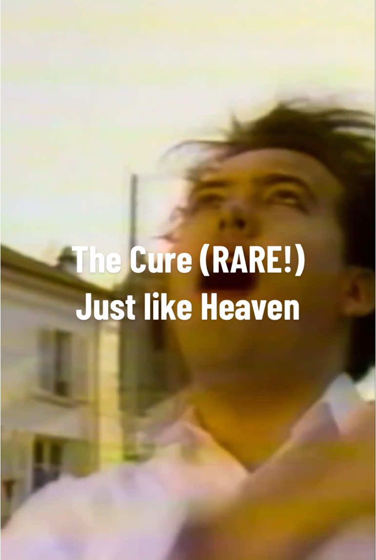 The Cure (RARE!) Just like Heaven (1987) “Just Like Heaven” was the third single released from their 1987 album Kiss Me, Kiss Me, Kiss Me. The song became the Cure’s first American hit and reached number 40 on the Billboard charts in 1988. It has been praised by critics and covered by artists such as Dinosaur Jr. and Katie Melua. Smith has said he considers “Just Like Heaven” to be one of the band’s strongest songs. #thecure #justlikeheaven  #80s  #alternative  #goth #anni80 #gothic #postpunk #anni90