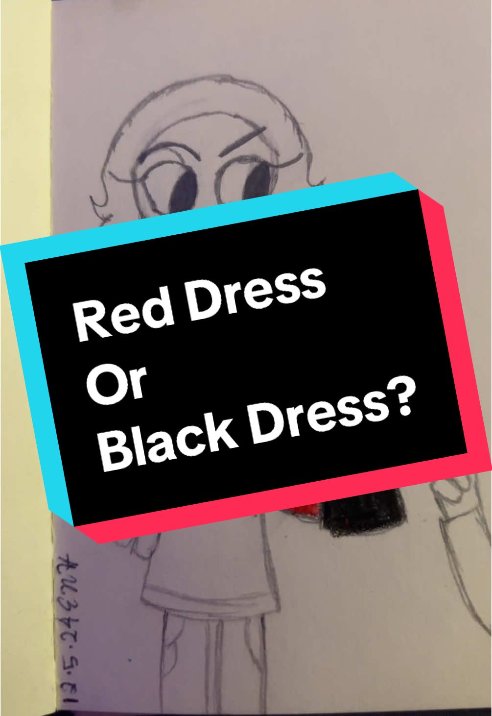 Joan, now in her twenties alongside her sisters and brother-in-laws, is getting ready for a nice party at Mikey’s place. * * Joan needed help picking out a dress. So she goes to her girlfriend Ruby and asks for her opinion. Red dress or black dress? * * Ruby, a bubbly red bird yokai, is very much in love. So instead of helping, she insists that Joan is beautiful not matter what. Dress color doesn’t matter.  * * Joan gets a little irked by this and insists that Ruby choose her dress. When the extra push didn’t help, Joan turned to someone else for help. Leo.  * * Leo and Janet were at Joan’s place getting ready with them. Leo and Joan are great friends at this point so Joan trusts his judgment.  * * While putting on his eyeliner, Leo picks the black dress. It’s classy. Red gave off the wrong vibe. Joan thanks him for his input.  * * Been wanting to use this sound for a while. This was so fun to draw. I’ve always been a little anxious about drawing Ruby; because of her beak. But I finally figured out how to draw it so I used this sound as an excuse to show her off. And yes, her design is loosely based off of Stolas. His design is why she’s a bird in the first place.  * * Also wanted to highlight Joan’s friendship with Leo. They give off the best bestie/sibling energy.  * * #tmnt #rottmnt2018 #tmntoc #oc #leotmnt #leonardo #donnietmnt #mikeytmnt #raphtmnt #keeptiktok 