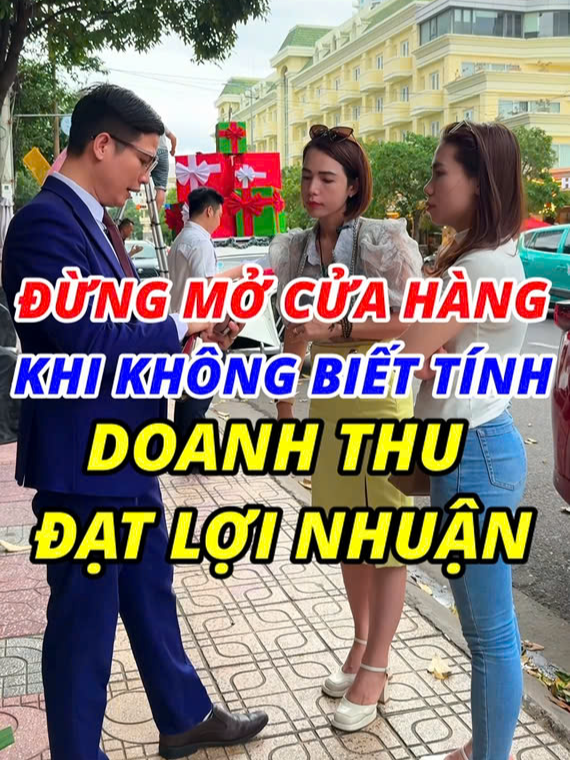 Nếu bạn ngay cả Doanh thu để đạt được mục tiêu lợi nhuận mà cũng không biết tính thì Đừng mở cửa hàng kinh doanh. 99% chủ cửa hàng kinh doanh tôi hỏi đều không biết tính. Còn bạn thì sao? Bằng cách tính từ 3 câu hỏi này. #chienthankinhdoanh #thanhcong #tiktokviral #doanhthuhoavon #LearnOnTikTok @huongtramhuongnhatrang @havanduanofficial @letuankhang2002