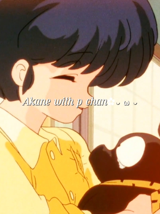 Akane loves the little pig so much, if she knew the truth would she still like p chan?🥺💖 #ranma12 #akanetendo #pchan #animeedit #anime #recommendations #fyp 