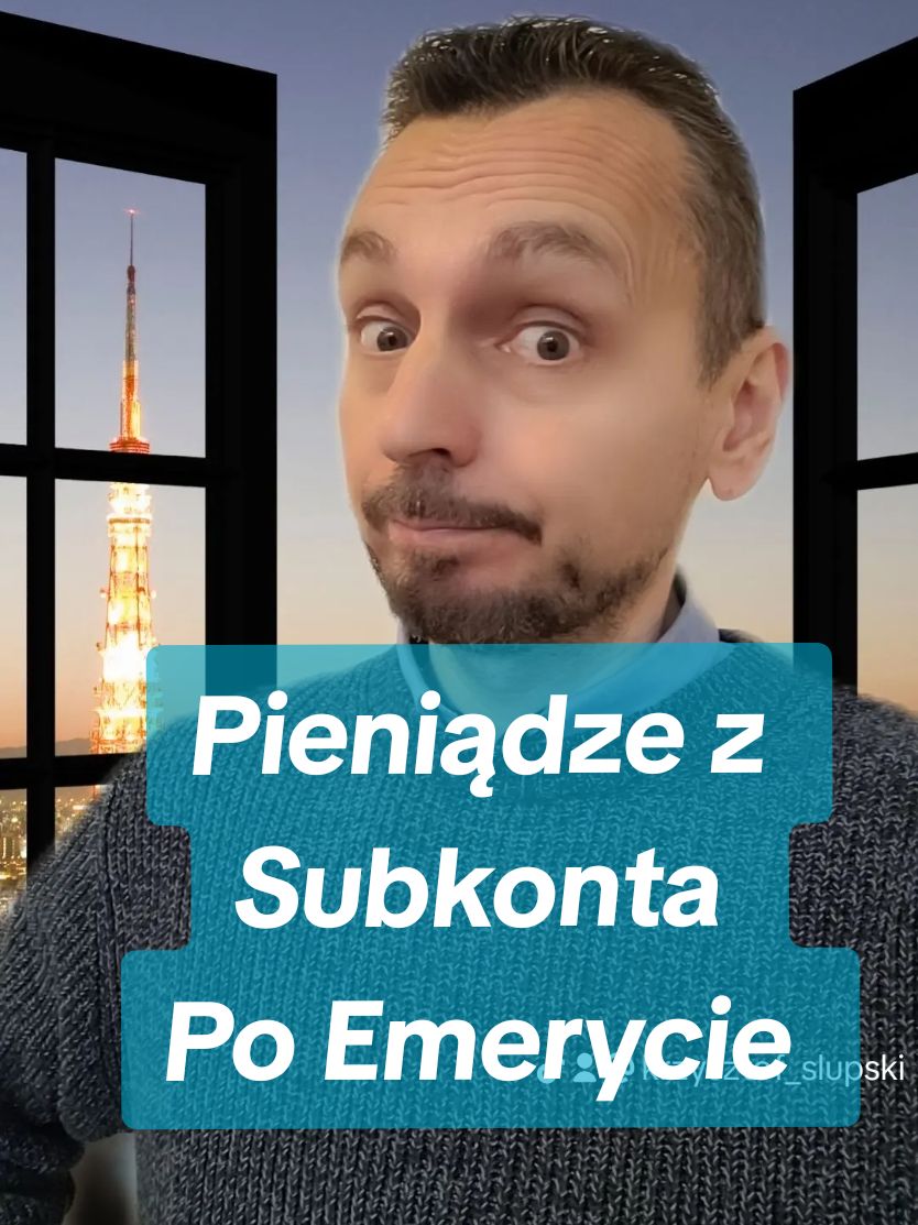 Pieniądze z Subkonta po osobie na Emeryturze  #pieniądze #porady #emerytura #senior 