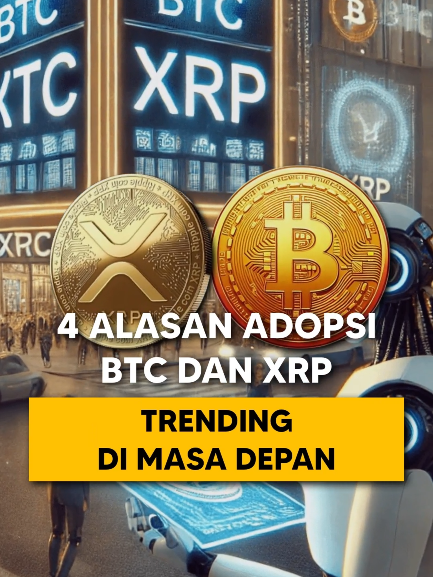 ✅4 ALASAN ADOPSI BTC DAN XRP - TRENDING DI MASA DEPAN @jsxproid 🏛Sekarang makin banyak perusahaan di US yang mengkonversi reserve cashnya ke digital asset crypto. Salah satunya perusahaan yang listed di #Nasdaq sejak 2021 yaitu  WORKSPORT ($WKSP). 🚩Ada 4 point yang dikatakan oleh CEO-nya WORKSPORT, Steven Rossi: 1. #BTC dan #XRP sebagai aset class 2. Strong treasury reserve asset  3. Karakteristiknya Inflation Resistant  4. Reliable Store of Value 🚨Disclaimer Menurut saya ketika adopsi #crypto makin meluas terutama di level institusi, maka tentu harganya juga akan makin naik. Beberapa perusahaan yang telah mengadopsi digital aset dalam balance sheet mereka, balik lagi pertanyaannya, Indonesia kapan? Coba tulis di komen, bagi teman-teman yang ingin belajar trading dan invest di crypto, please welcome untuk bergabung ke keluarga besar kami di grup telegram #jsxproid, silakan langsung tap linknya ada di profile @jsxproid