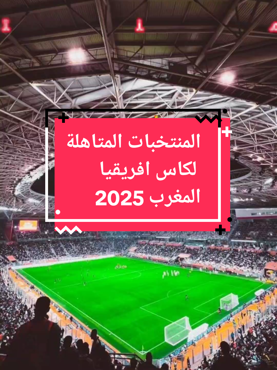 المنتخبات المتاهلة لكاس افريقيا المغرب 2025 #africa #morocco🇲🇦 #احصائيات #static #foryou 