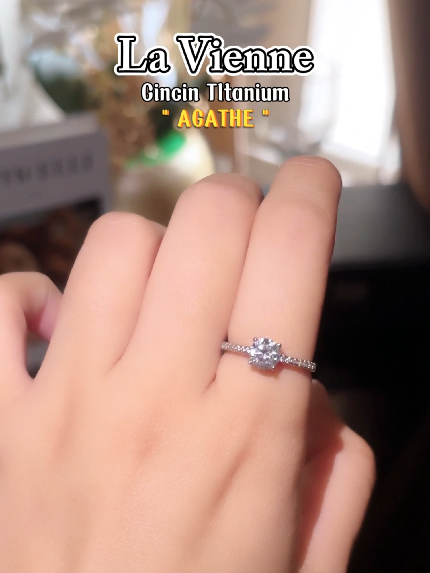 Cincin AGATHE, Cincin yang paling the best😍😍 Cek di keranjang kuning sekarang juga ya🤗🥰 