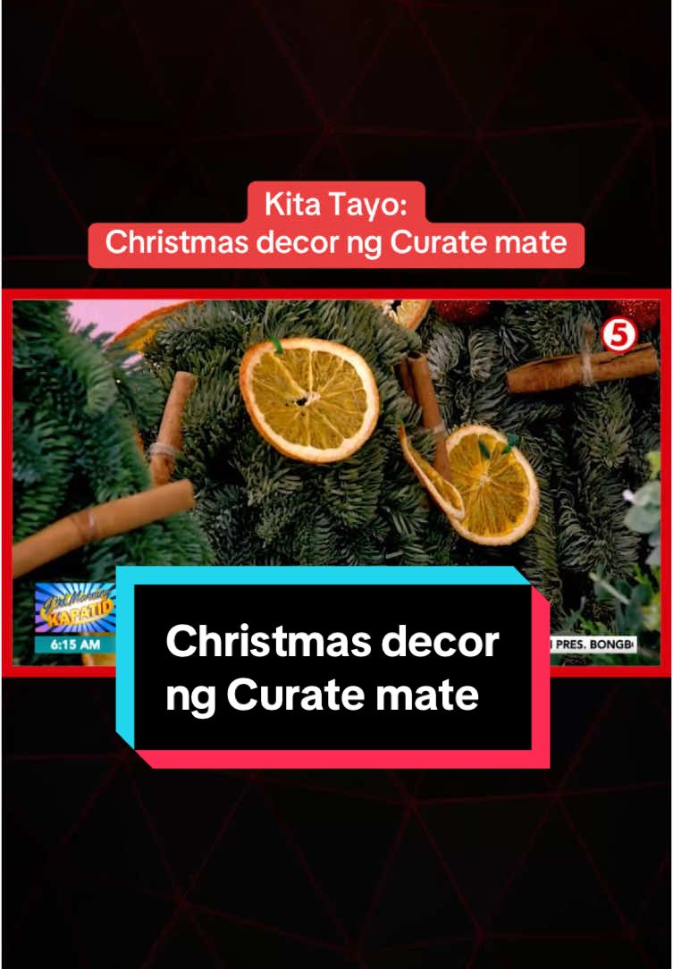 Kumpleto na ba ang Christmas decor mo? Kung hindi pa ihabol na ang Nobilis pine na ito. Ibinida ng isang negosyante ang kanyang business na iba't ibang Christmas decorations. #GudMorningKapatid #News5 #NewsPH #SocialNewsPH #BreakingNewsPH #GuMKKitaTayo 