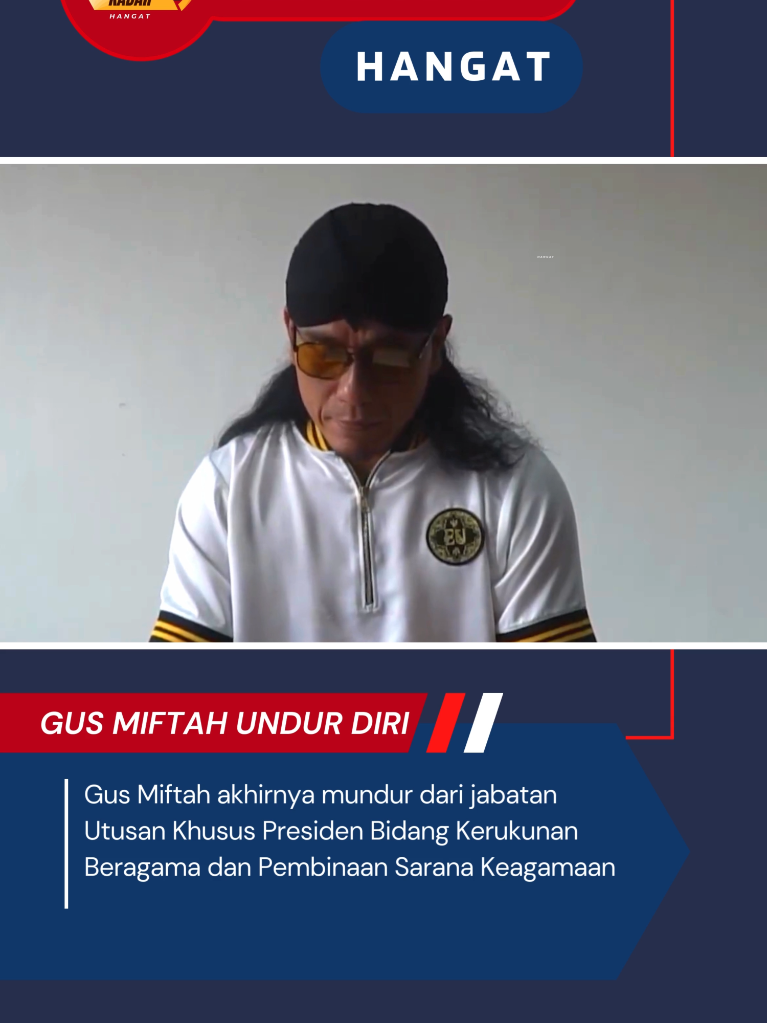 Gus Miftah akhirnya mundur dari jabatan Utusan Khusus Presiden Bidang Kerukunan Beragama dan Pembinaan Sarana Keagamaan. #gusmiftahmundur #utusankhususpresiden #gusmiftah #beritaterkini #beritaviral #fyp