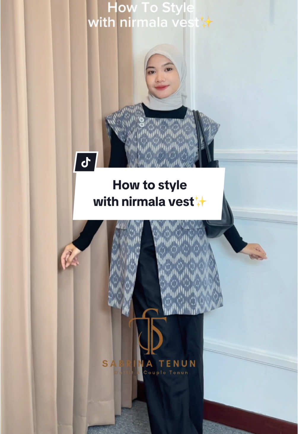 Simple outfit buat ngampus maupun ngantor🫶🏻💕 ordernya di sopiii: sabrinatenunofficial #masukberanda #fyp #outfittenun #rekomendasi #ootdhijab #outfitideas #outfitideas #vest #outfitngantor #vesttenun 