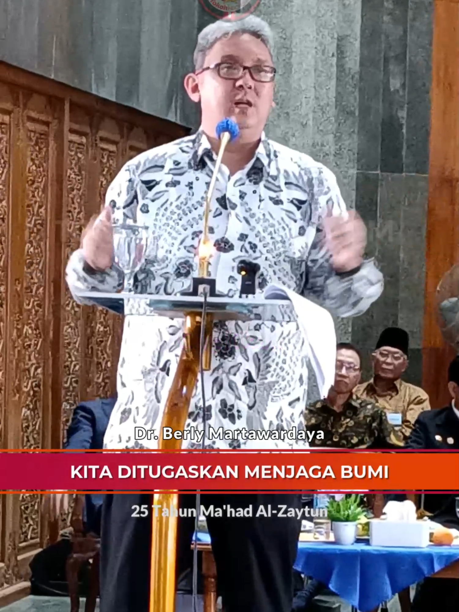 Kita Ditugaskan Menjaga Bumi - Dr. Berly Martawardaya, Direktur Riset INDEF dan Dosen Fakultas Ekonomi Bisnis Universitas Indonesia (FEB UI) #alzaytun #ponpesalzaytun #alzaytunindramayu