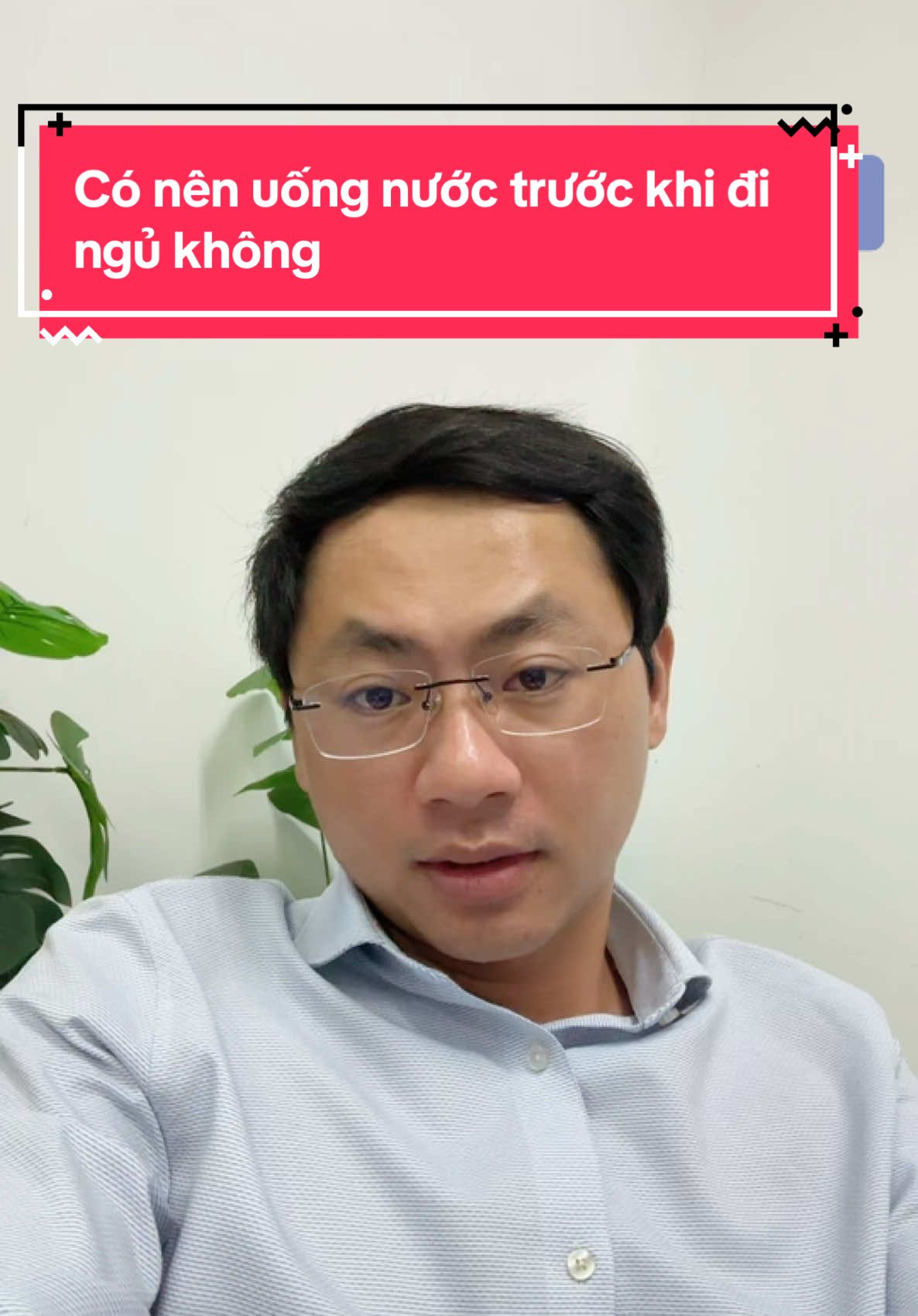 Có nên uống nước trước khi đi ngủ không #bshungdinhduong #nreci #songkhoe247 #LearnOnTikTok #ydgr #dinhduong 