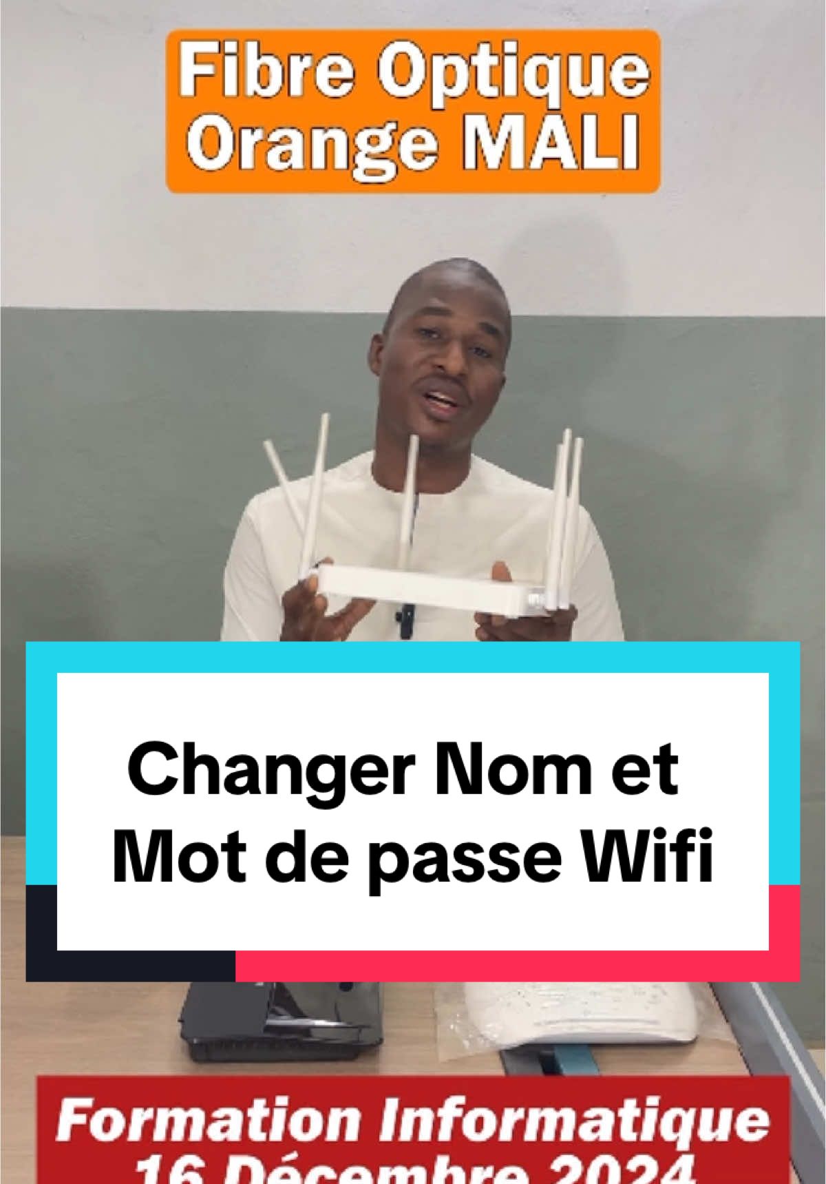 Changer NOM et MOT DE PASSE Wifi router fibre optique Orange Mali. Dans cette vidéo, je te montre facilement comment changer le nom et mot de passe de votre wifi #wifi #orangemali #fibreoptique #livebox #tutoriel #motdepasse  #nom #cybersecurite #hack #password #astuces , #wifihack #sécuritéinformatique #humourtech #tuto #adresseMAC #cybersecurity, #wifisecurity, #networksecurity, #techtips, #conseilsinternet #wifiprotégé #technology #bamakomali🇲🇱 #cotedivoire🇨🇮 #bobodioulasso❤🇧🇫 