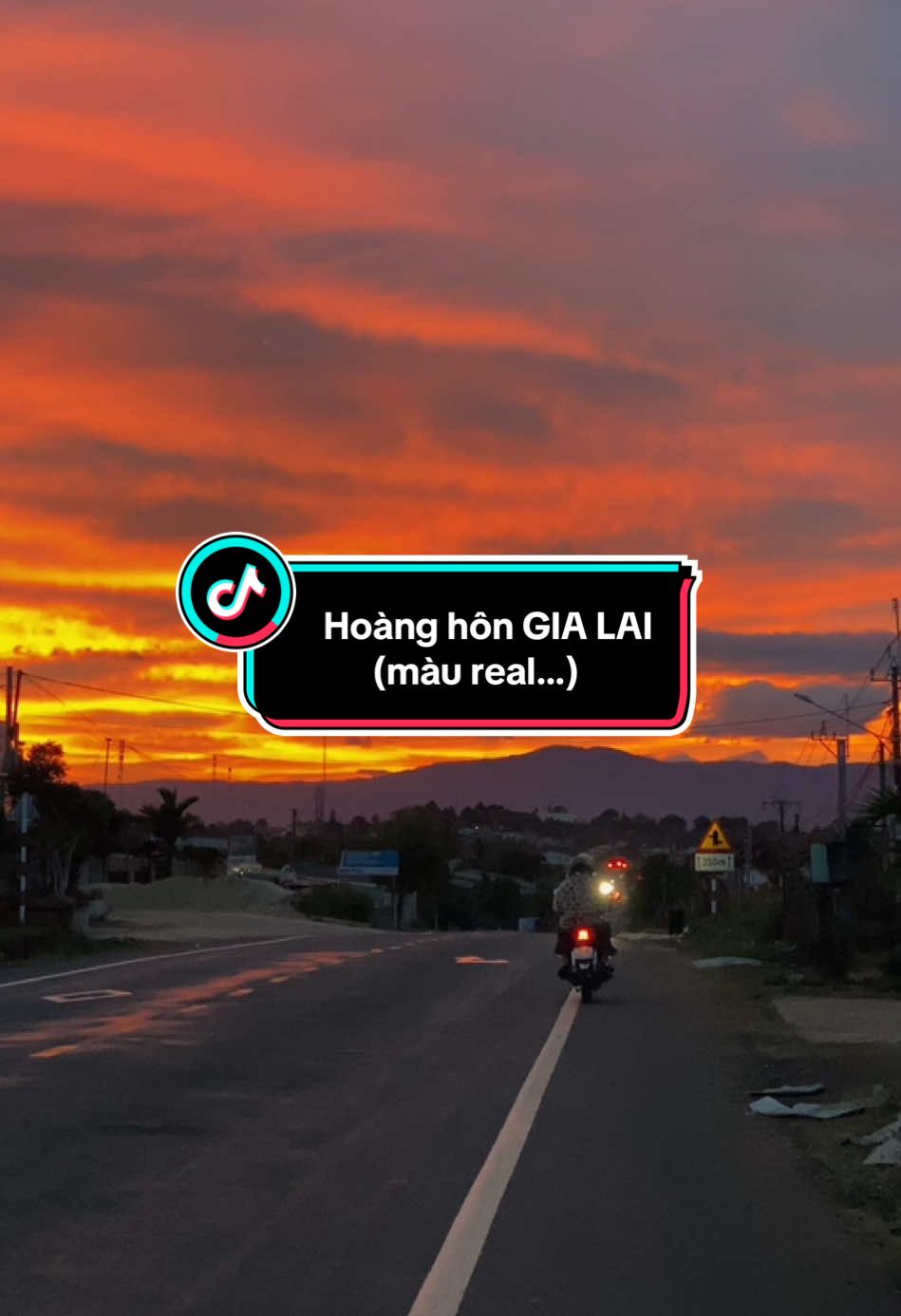 Chiều hoàng hôn cực real tại Gia Lai…. #reviewgialai #hoanghon #chill #81gialai 