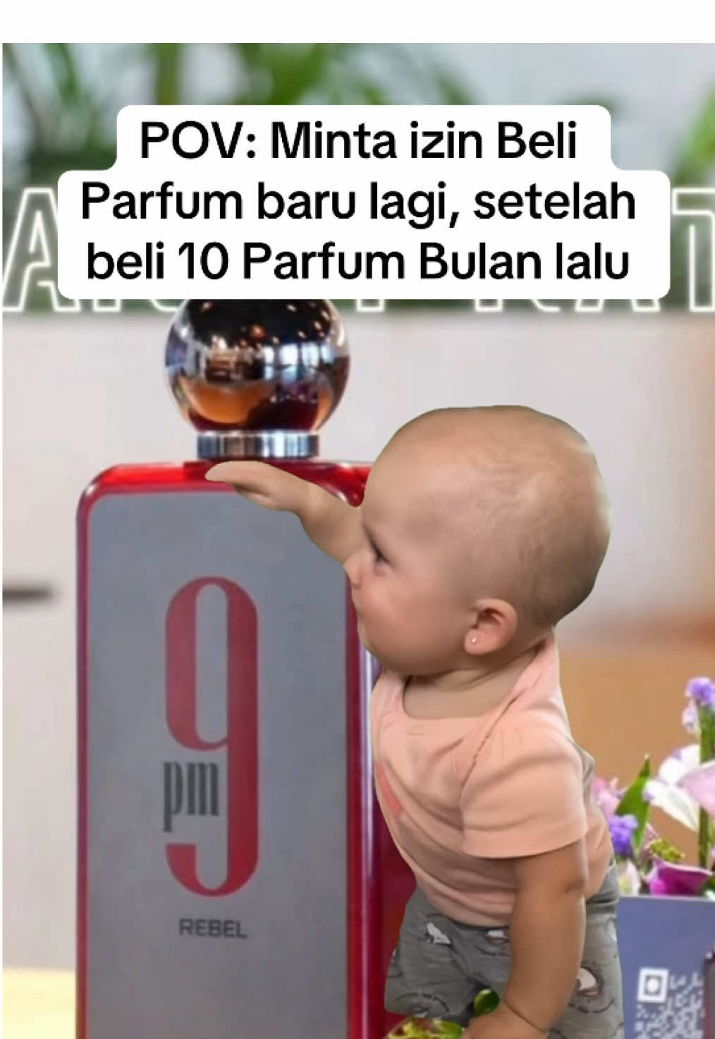 Gimana ya guyss cara minta izin nya, buat beli parfum lagi 😭😭, #9pmrebel #parfumtiktok #fyp #CapCut