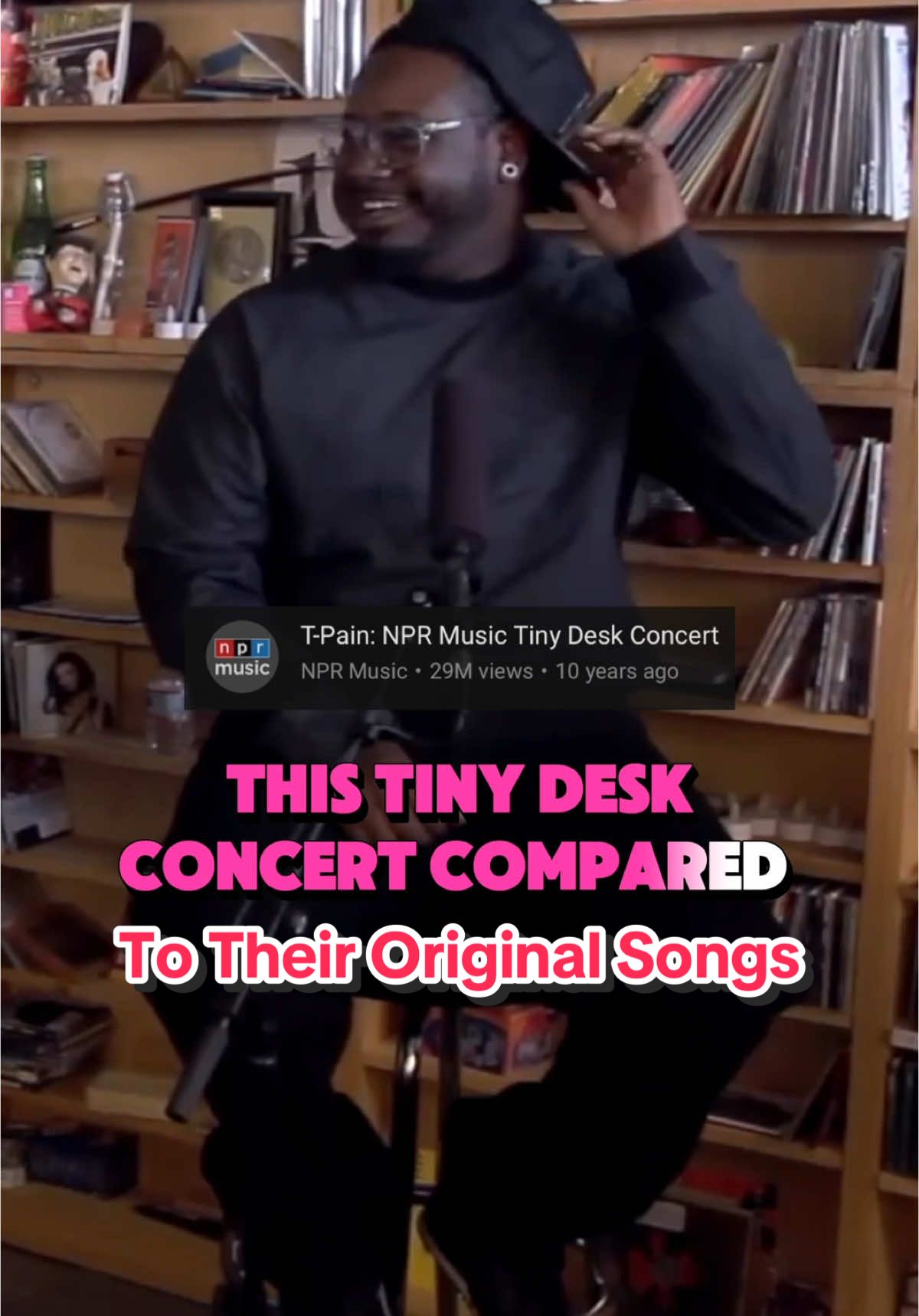 this one should be in museums .. #tinydesk #tpain #fyp #llusionmusic 