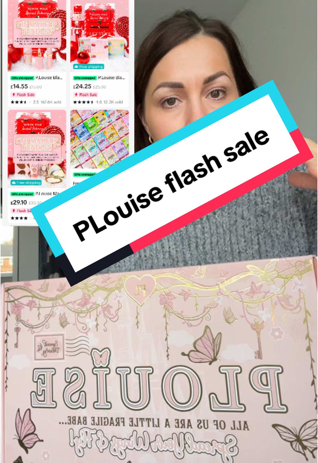 If you’re gonna get any get them do it in the flash sale!! @PLOUISE #plouisemakeup #MakeUp #SkincareCare #FlashSale #Sale #GiftIdeas #Christmas #present #TikTokShop #Viral #FYP #Spotlight #TikTokMadeMeBuyIt 