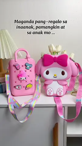 Silicone sling bag for kids… Ganda  nito mii sa personal  #slingbag #bagforkids #sanrio #mymelody 