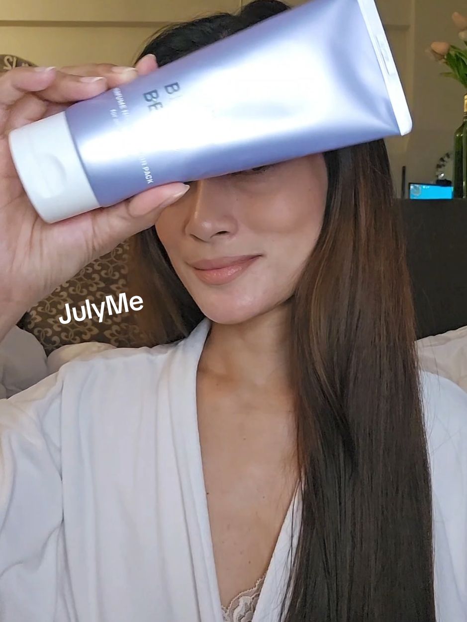 Hair mask that acts as heat protectant and perfume at the same time! Smells like JM yiiieeee soooo yayamanin.  #julyme #hairtok #heatprotectant #hairmask  #fyp 