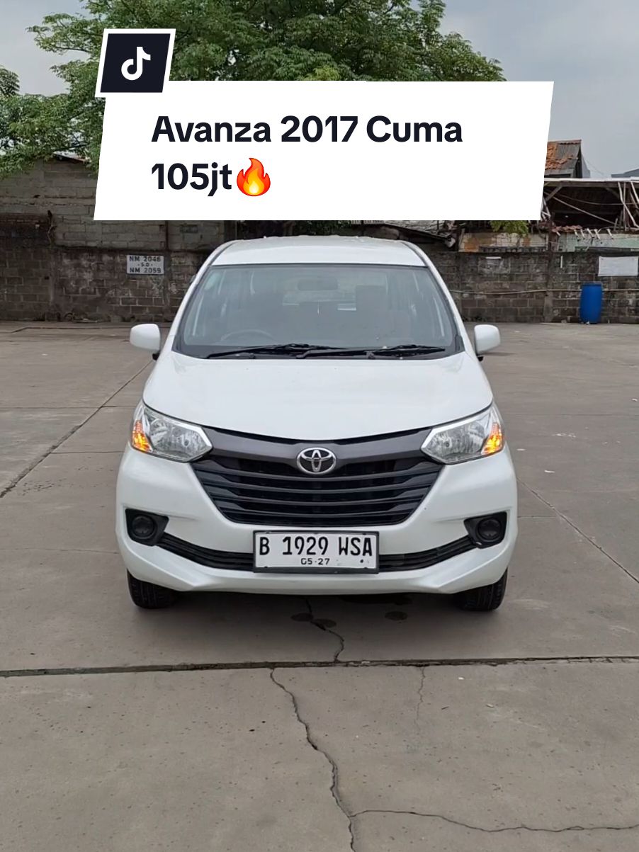 Avanza 2017 Putih masih ready tinggal 1 unit‼️ harga murah aja nih cuma 105jt, dan bisa upgrade sesuai permintaan. Unitnya bagus nih, langsung order aja jangan sampai keduluan🔥 CP: 0812-8202-0842 #jualmobil #avanza #transmover #bekastaksi #mobilbekas #extaksi #mobilmurah #mobilkeluarga #3baris #fyp #viral 