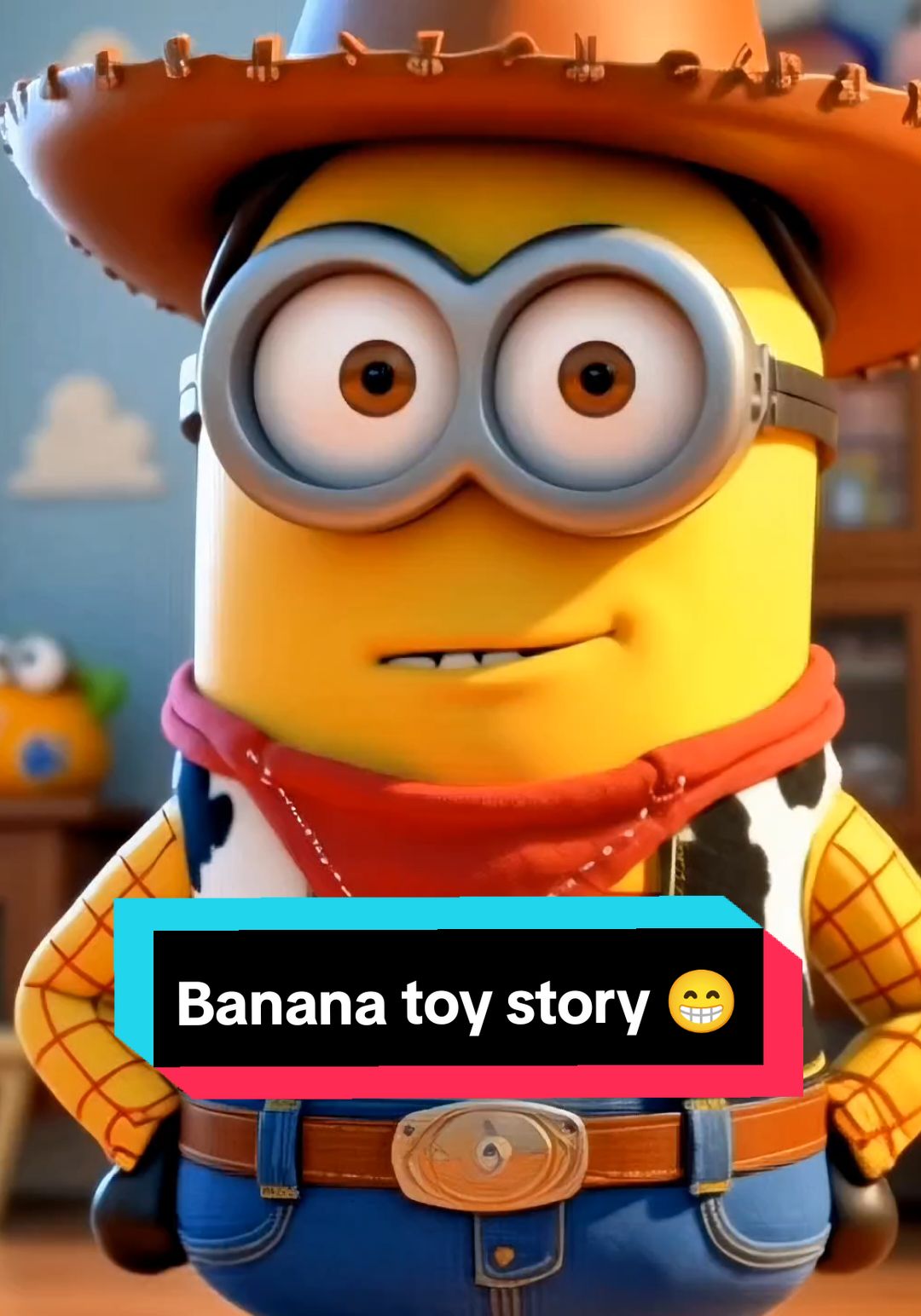 Banana Toy Story 😂🍌 #minions #minion #banana  #toystory #pixar #animation #aiartcommunity 