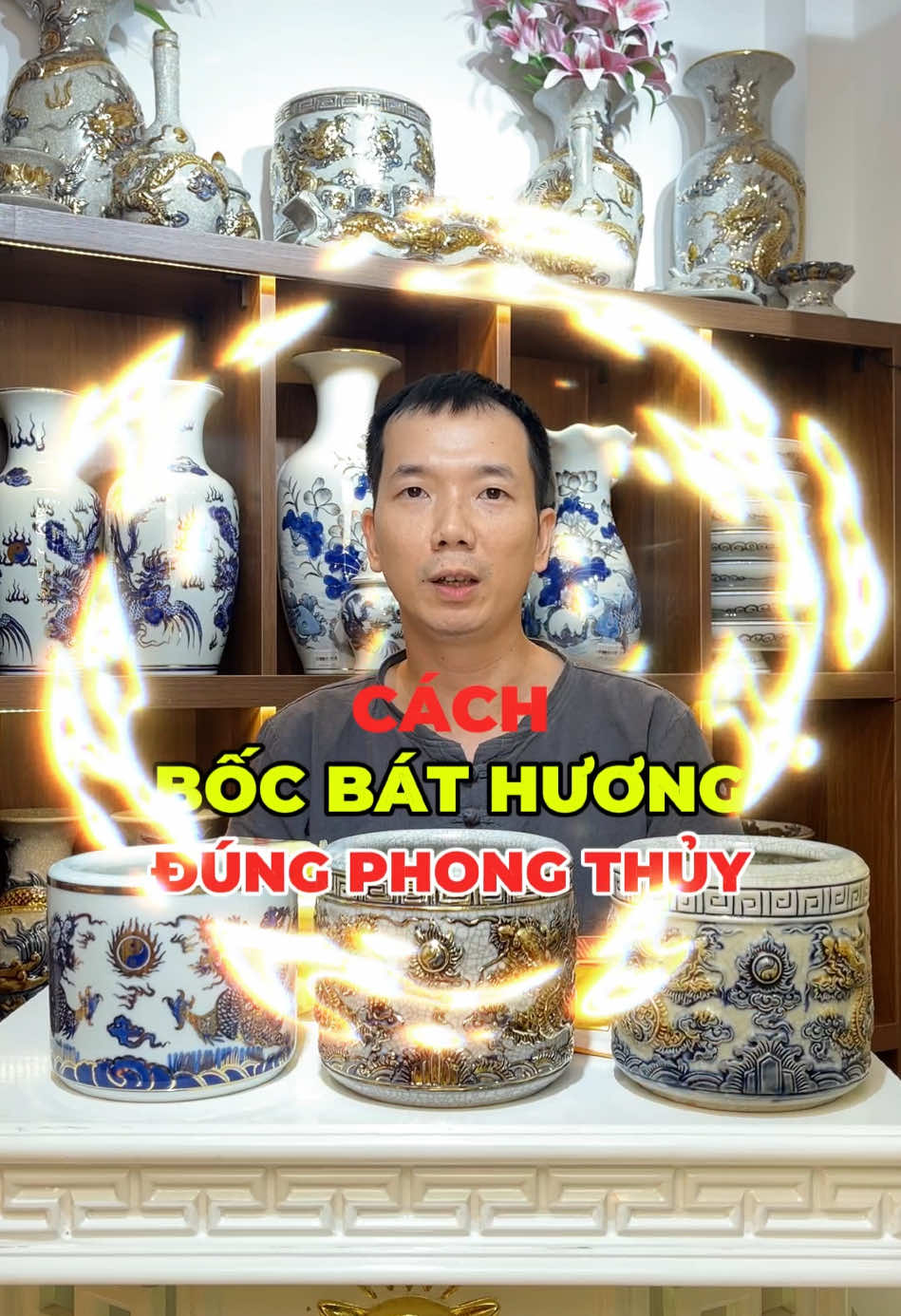 Hướng dẫn cách tự Bốc Bát Hương ban thờ Thần Tài đúng phong thuỷ #phongthuy #tamlinh #phongthuytamlinh #thantai #thantaithodia #phongthuycaivan #phongthuyduonggia #tet #2025 