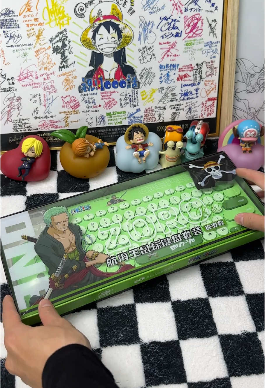 #anime #onepiece #zorororonoa #zoro #unboxingvideo #foryou 