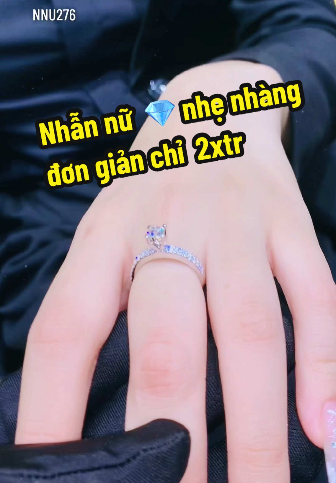 Mẫu nhẫn nữ kim cương , nhẹ nhàng , đơn giản 💎💎💎 #nhannu #kimcuong #nhandep #nhannukimcuong #tamluxury 