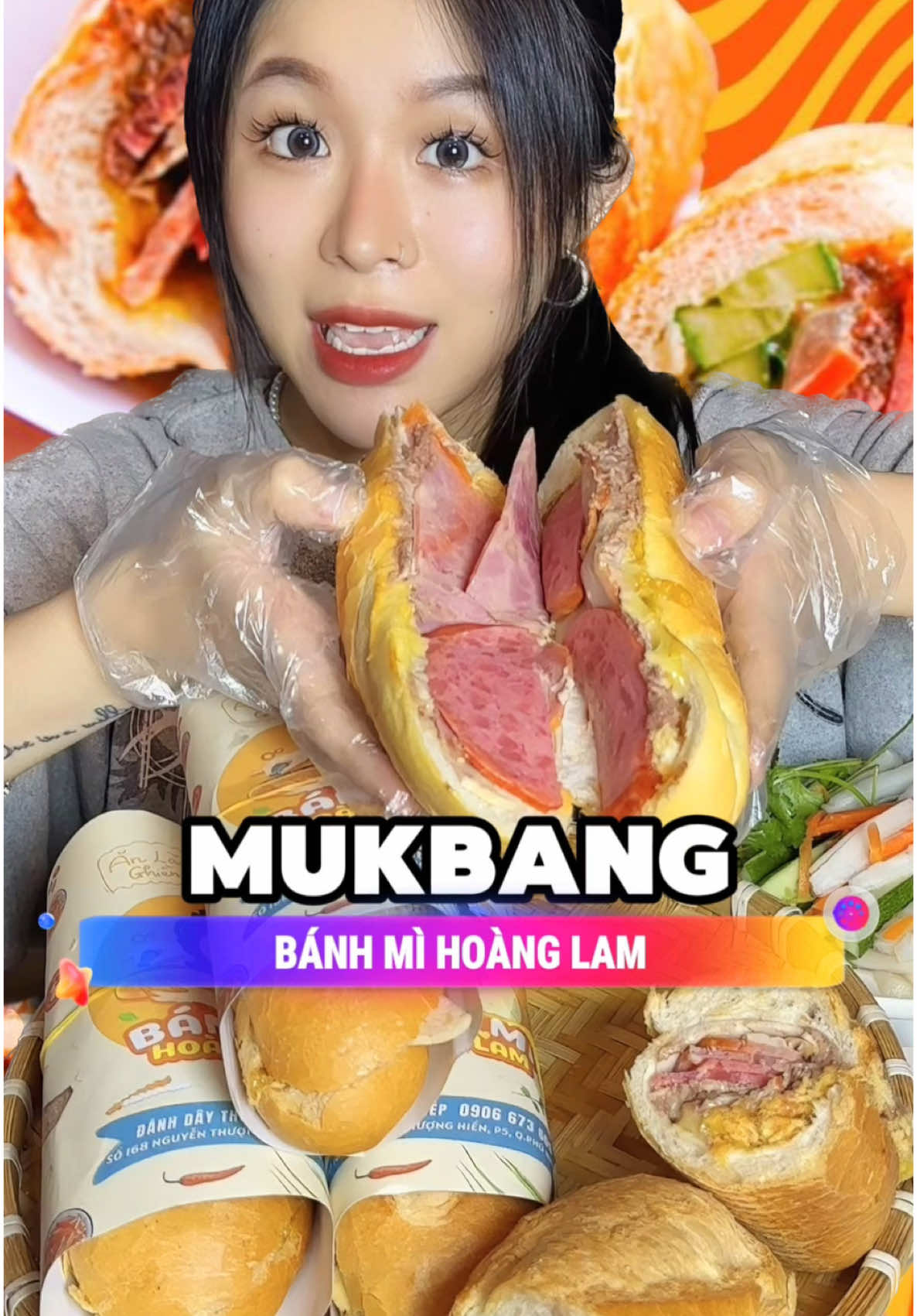 Tới giờ mukbang bánh mì Hoàng Lam ròi #LearnOnTikTok #Gmvmoxi #MuoiToday #AnCungTikTok 