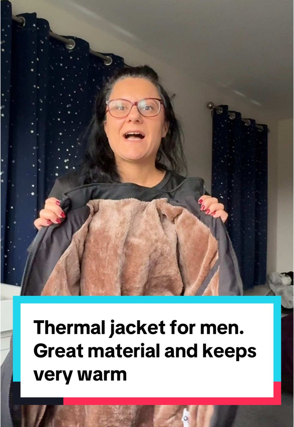 This thermal jacket is amazing! Great quality keeps very warm. Has fluffy material inside like a bear. You can grab yours from the yellow basket. #thermaljacket #menjacket #coatseason #winterfashion #TikTokMadeMeBuyIt #dealdrops #giftideas #coldweather 