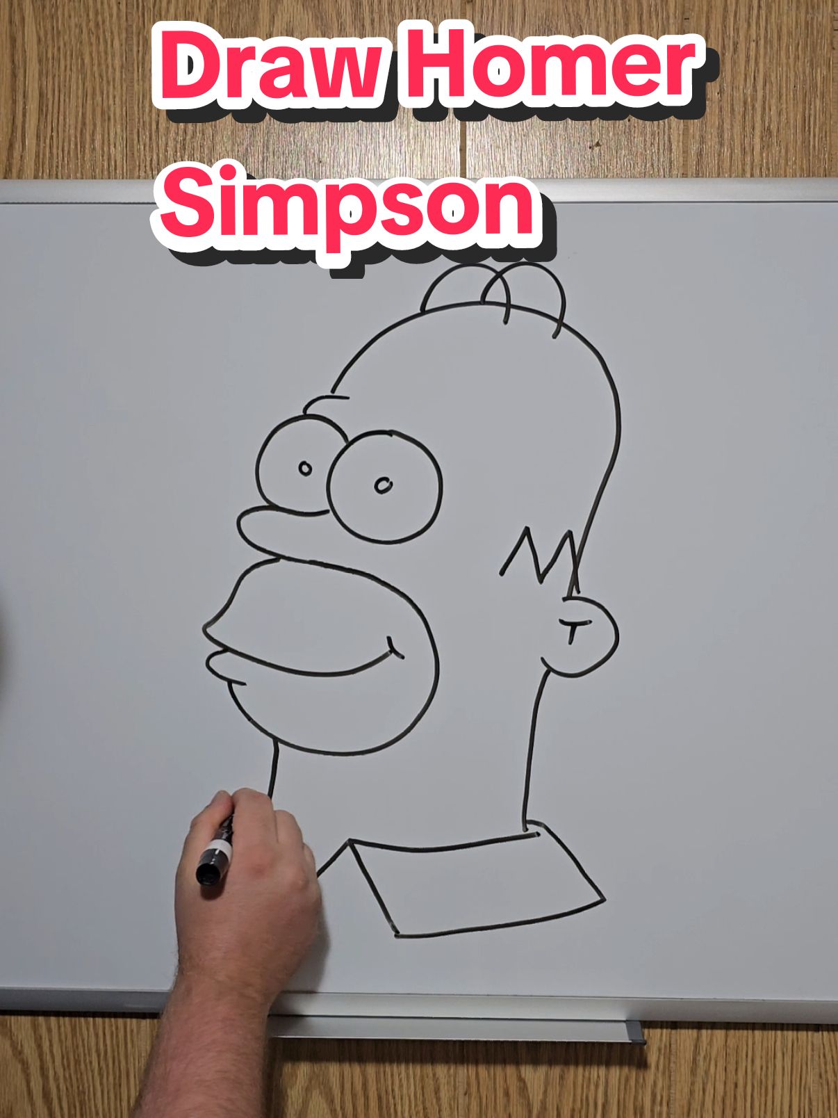 how to draw Homer Simpson