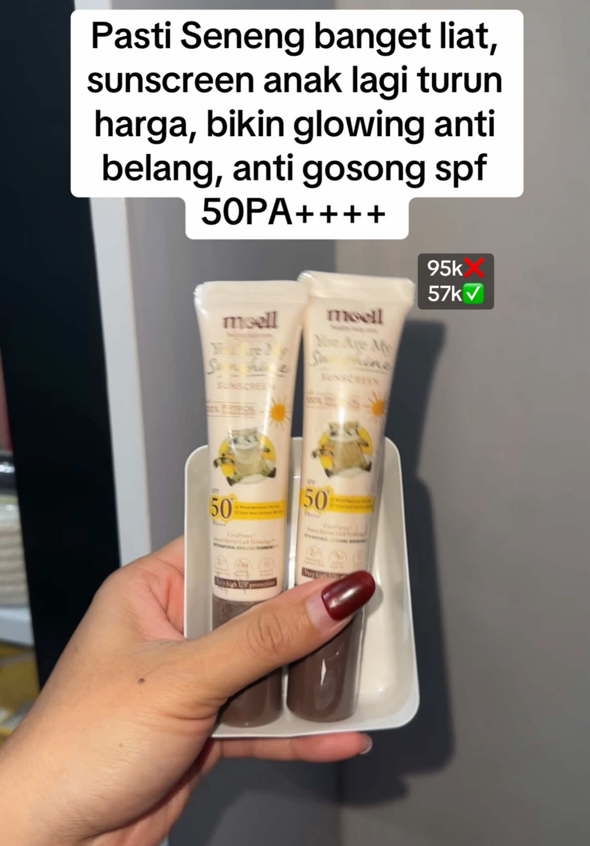 #moellskincarebaby #moellskincarebayi #sunscreen #skincareanak #skincarebayi #fyp 