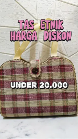 Tas Ethnik under 20.000 muat banyakbahan mendong #tas #tastotebag #totebag #taspengajian #tasmurah #taskerajinan #promo #promoguncang1212 