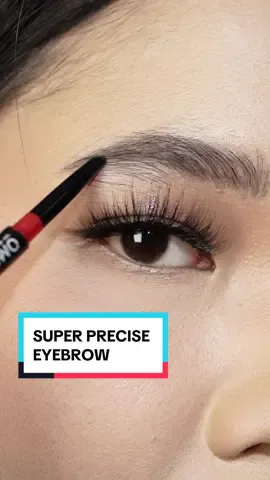 Easy way to get a precise eyebrow!🔥 OMG Precise Matic Eyebrow adalah jawaban dari keluh kesah Girlboss yang susah bikin alis presisi! Teardrop tip dan warna yang pigmented, bikin alis lebih mudah untuk beginner friendly✨ #OMG #OMGNeverFade  #GirlbossCreations  #OMGBrowIdentity 