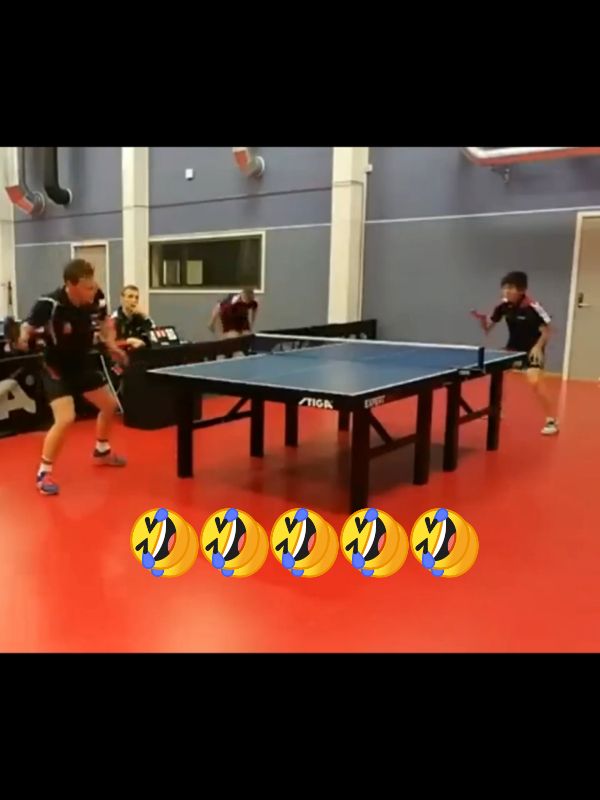 Funniest Rally Ever 🤣  ✌️pin-gpo-ng.com✌️ #pingpong #tabletennis #tenisdemesa #tischtennis #shorts