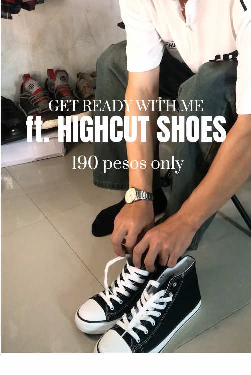 may pang everyday use na rin ☺️ ito yung sapatos na babagay sa lahat ng outfit mo. (PS. ADD 1 SIZE) . #highcut #shoes #shoe #sapatos #unisexshoes #fyp #yasbal #murangsapatos 