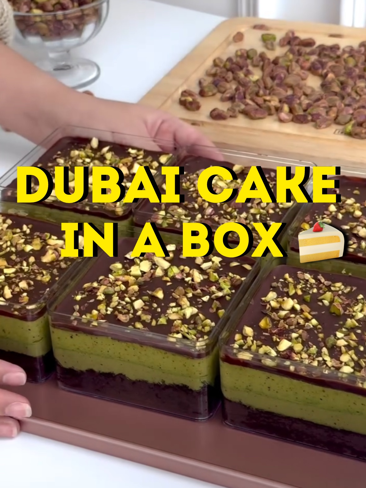 Dubai Cake in a Box 🍰