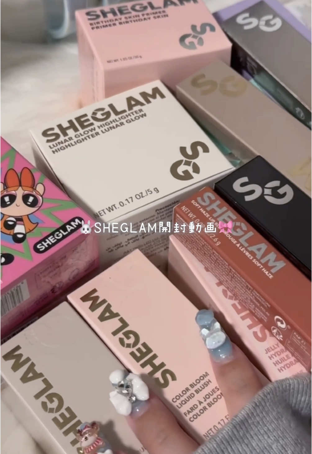 SHEGLAMいろいろ開封🎀‎🤍 ♡ ••┈┈┈┈┈┈┈┈•• ♡ #PR#SHEGLAM #SHEGLAMHAUL #FULLFACEOFSHEGLAM #SHEGLAMJAPAN #blackfriday #sheglamblackfriday