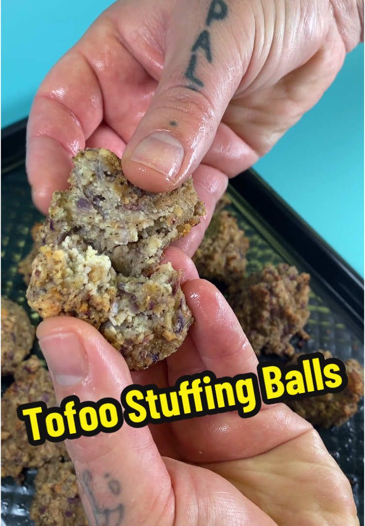 If your veggie Christmas dinner is looking a lil carb heavy we’ve got a hack to sneak in some extra plant based protein!  These can be a great base for veggie sausage rolls, as an easy side dish or rolling up into little ‘meat’balls.   Tofoo Stuffing    Prep time: 5 minutes  Cooking time: 15-20 minutes     Ingredients:  280g Naked Tofoo, crumbled  Stuffing mix (we used 2 x 140g packets, rehydrated to pack instructions)  Drizzle of rapeseed oil     Method:  1. Hydrate your stuffing mix. Crumble Tofoo into a bowl or food processor if you have one. Add the stuffing mix and incorporate the two.   2. Shape into balls and bake at 180c until you have reached the desired cook level of your stuffing!  3. Enjoy a protein hit with your plantbased Xmas dinner!  #christmas #christmasrecipe #vegan #veganrecipe #tofurecipes #tofu #tofoo #xmas #christmasdinner 