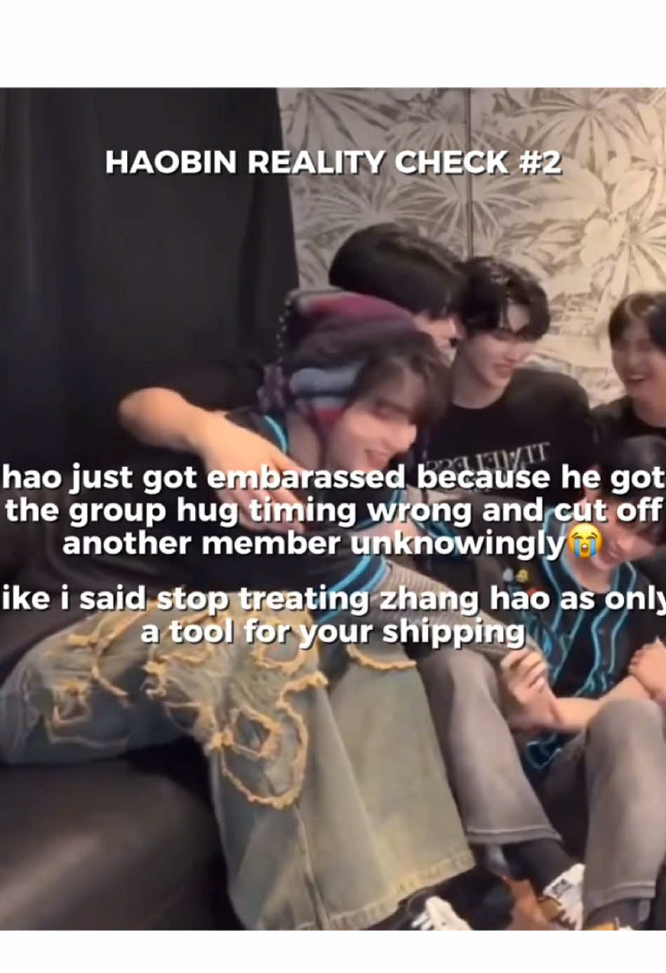 #haobin bc the narratives yall create in yalls heads are starting to piss me off😭 #zhanghao #장하오 #章昊 #zerobaseone #제로베이스원 #zb1 #제베원 