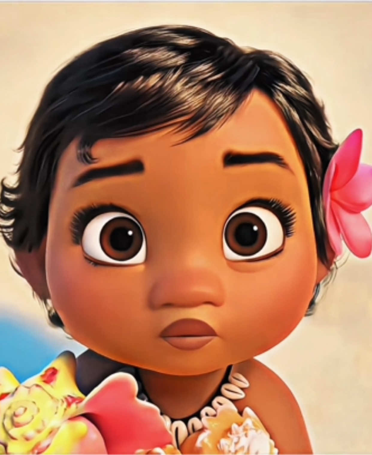 Moana conhece o oceano #moana 