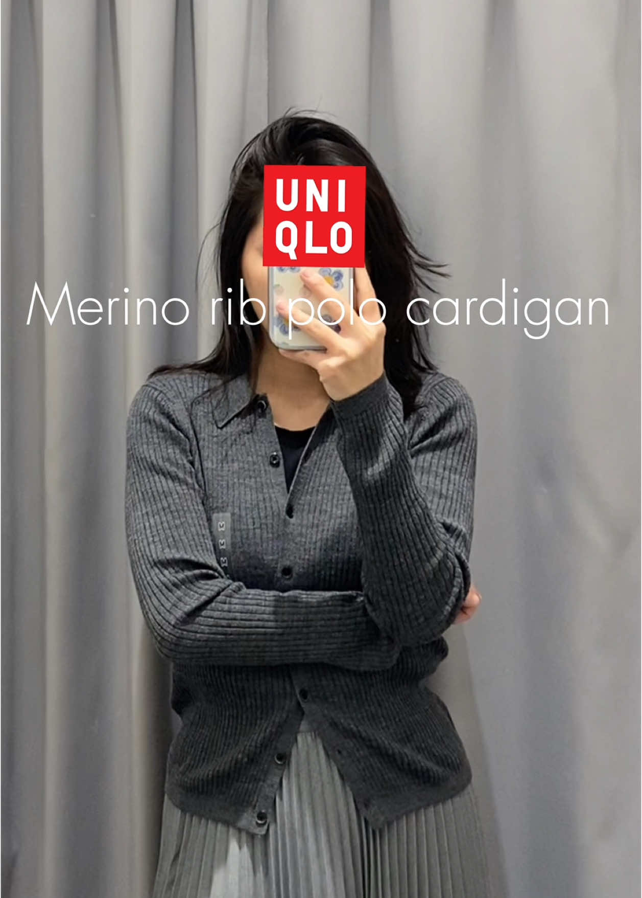 I waited 3 months for this cardigan on sale 🤣 #xuhuong #selenorder #fyp #uniqlo #orderjapan #uniqlovietnam #cardiganmerino