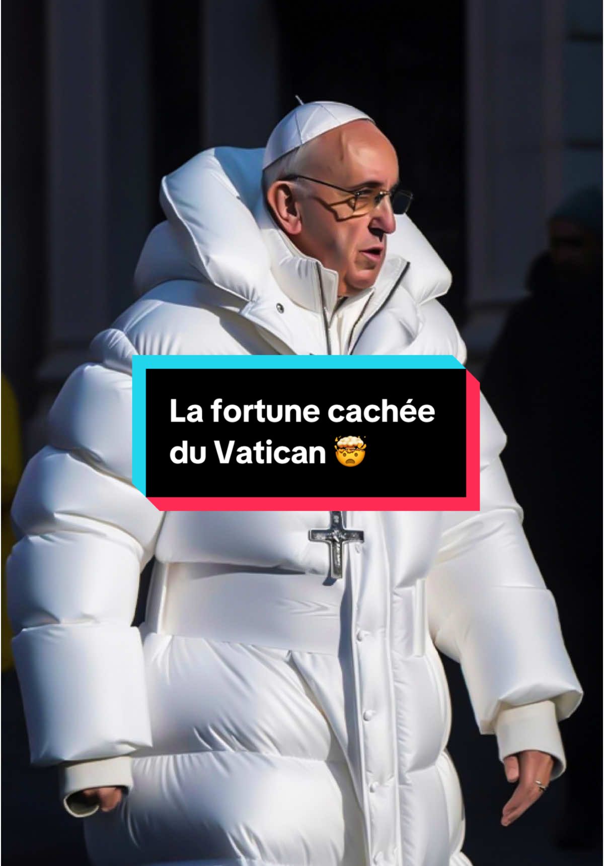 La fortune cachée du Vatican 🤯 #vatican #secret #fortune #mystery 