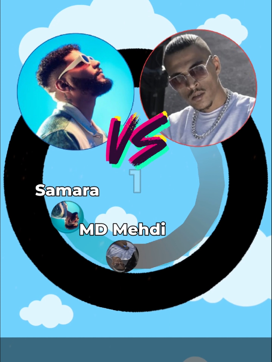 Samara vs MD Mehdi rap battle marble race.  #marblerace #samara #samara_7050 #md_mehdi #libya #libya🇱🇾 #libyan #tunisia #ليبيا #تونس #ليبيا🇱🇾 #الشعب_الصيني_ماله_حل😂😂 #foryoupage #pourtoi #fyp 