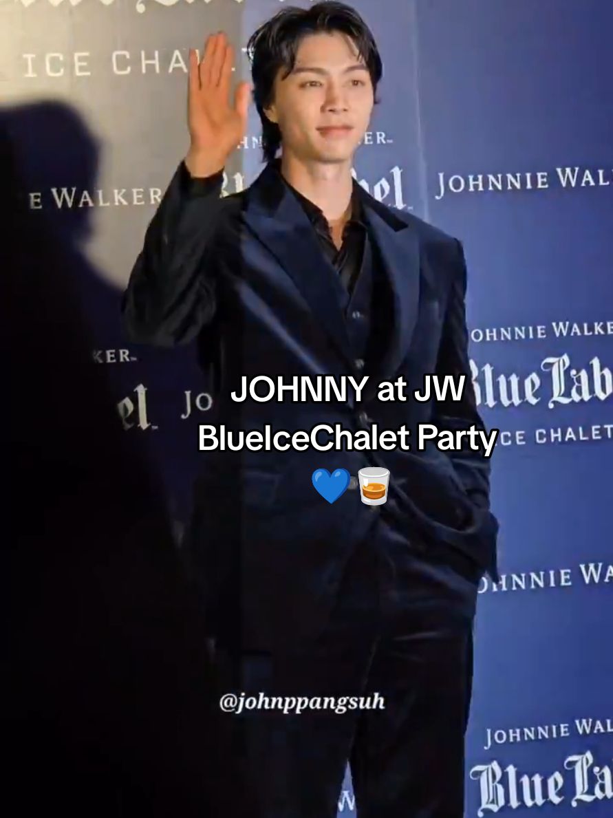 Johnny Suh at Johnnie Walker BlueIceChalet Party #johnniewalker #nct #nct127 #johnny #johnnynct #조니워커 #쟈니